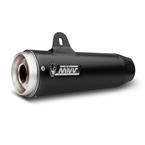 2 Silencer GHIBLI čierno-lakovaná oceľ