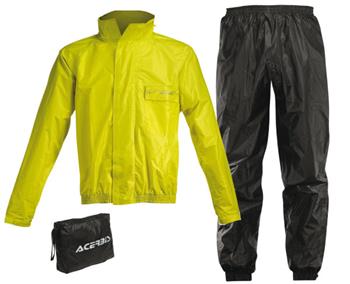 Acerbis 0016428.318 Rain Suit Logo 2XL/069 black/vision plastenka