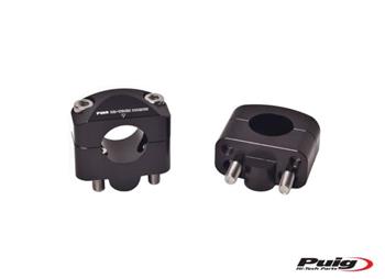 adaptér riadidiel čierna od 22mm do 29mm