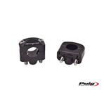 adaptér  riadidiel čierna od 22mm do 29mm