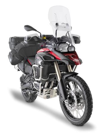 AF 5110 plexi čiré BMW F 800 GS Adventure (13-14), nastavitelné v rozsahu vxš=420-540x560 mm