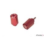 Bar ends LONG červené