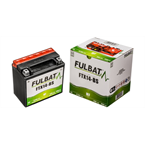 BATÉRIE 12V, YTX14-BS, 12AH, 200A, BEZÚDRŽBOVÁ MF AGM 150X87X145 FULBAT (VR. BALENIE ELEKTROLYTU)