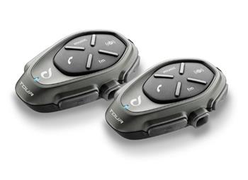 Bluetooth handsfree pre uzavreté a otvorené prilby CellularLine Intrephone TOUR Twin Pack