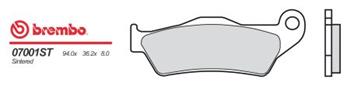 BRM 07001XS Brzdové doštičky Brembo MOTO
