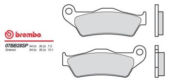 BRM 07BB28SP Brzdové desticky Brembo MOTO