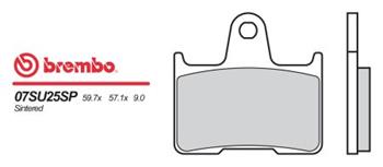 BRM 07SU25SP Brzdové desticky Brembo MOTO