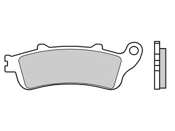 Brzdové desticky BREMBO