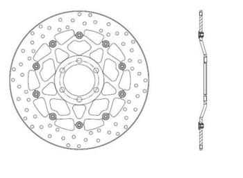 Brzdový kotouc Brembo MOTO SUZUKIGSX-R 1000 / GSX-R 600 / GSX-R 750