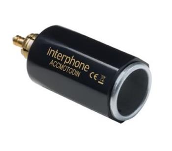 DIN adaptér Interphone z malej motocyklové zásuvky na automobilovú, slim prevedení