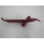 Držiak páky brzdy, cervený - Jawa 350