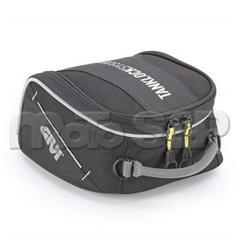 EA 123 tankruksak GIVI "TANKLOCK" s objímkou na nádrž, cerný, objem 5 l., dokladovka