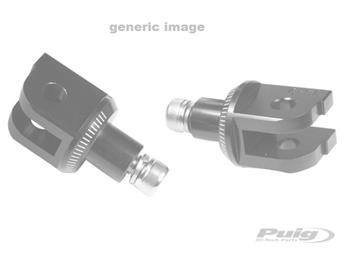 Footpeg adapters čierna
