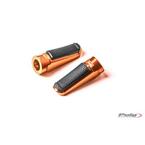 Footpegs without adapters SPORT oranžová with rubber