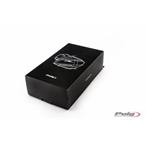 Frame sliders R12 čierny s šedou gumou