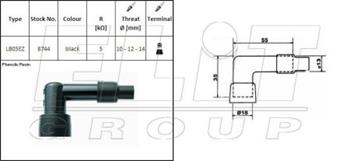 LB05EZ Koncovka zapal.kabelu (fajfka)NGK