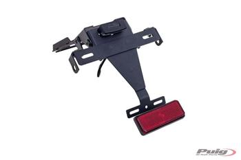 Nastaviteľný držiak ŠPZ čierna