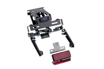 Nastaviteľný držiak ŠPZ čierna