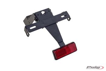 Nastaviteľný držiak ŠPZ čierna