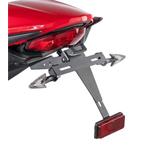 Nastaviteľný držiak ŠPZ čierna