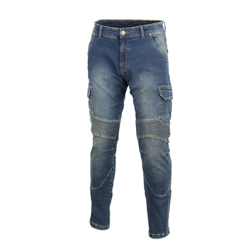 Nohavice Square Jeans Blue