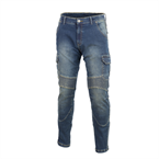 Nohavice Square Jeans Blue