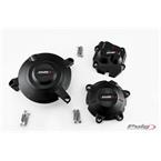 Ochranné kryty motora čierna included right, left and alternator caps