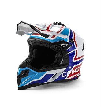 Off-road helma CFMOTO Sky White