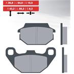 Organic brake pads 09 BRENTA FT3049  