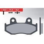 Organic brake pads 19 BRENTA FT3034B - 8,2mm thick  