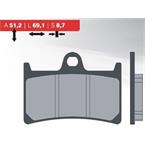 Organic brake pads 54 BRENTA FT3094  