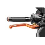 Páčka brzdy bez adaptéra dlhé orange/gold