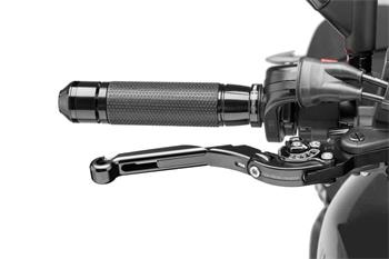 Páčka brzdy bez adaptéra extendable folding čierno/červená