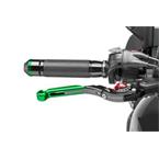 Páčka brzdy bez adaptéra extendable folding green/red