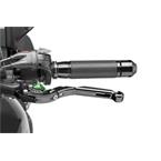 Páčka spojky bez adaptéra extendable folding čierna/zelená