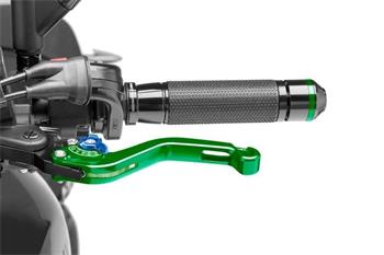 Páčka spojky bez adaptéra krátke green/blue