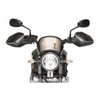 Plexi na motorku FRONTAL PLATE carbon look