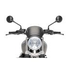 Plexi na motorku FRONTAL PLATE matná čierna