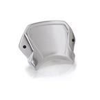 Plexi na motorku FRONTAL PLATE strieborná