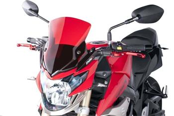 Plexi na motorku NEW. GEN SPORT červené