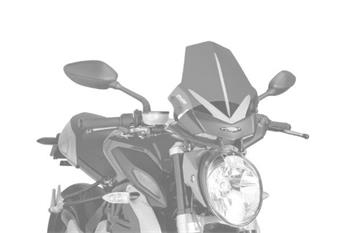 Plexi na motorku NEW. GEN SPORT modrá