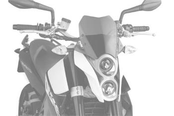 Plexi na motorku NEW. GEN SPORT priehľadné