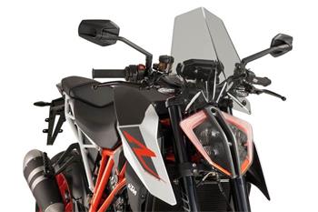 Plexi na motorku NEW. GEN SPORT smoke