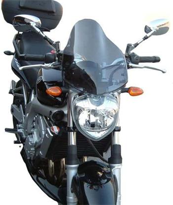 Plexi na motorku NEW. GEN SPORT tmavá dymová