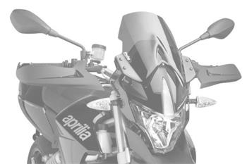 Plexi na motorku NEW. GEN TOURING červené