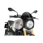 Plexi na motorku SEMI-FAIRING carbon look čierna
