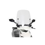 Plexi na motorku T.G. priehľadné