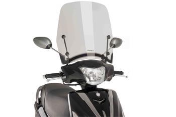 Plexi na motorku T.S. priehľadné