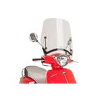 Plexi na motorku T.S. priehľadné