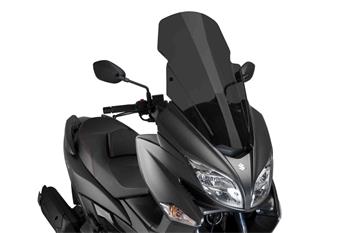 Plexi na motorku V-TECH LINE TOURING tmavá dymová